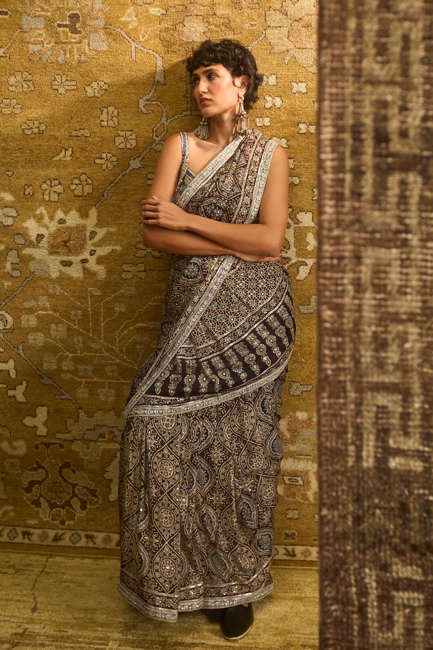 Ajrakh Block Print