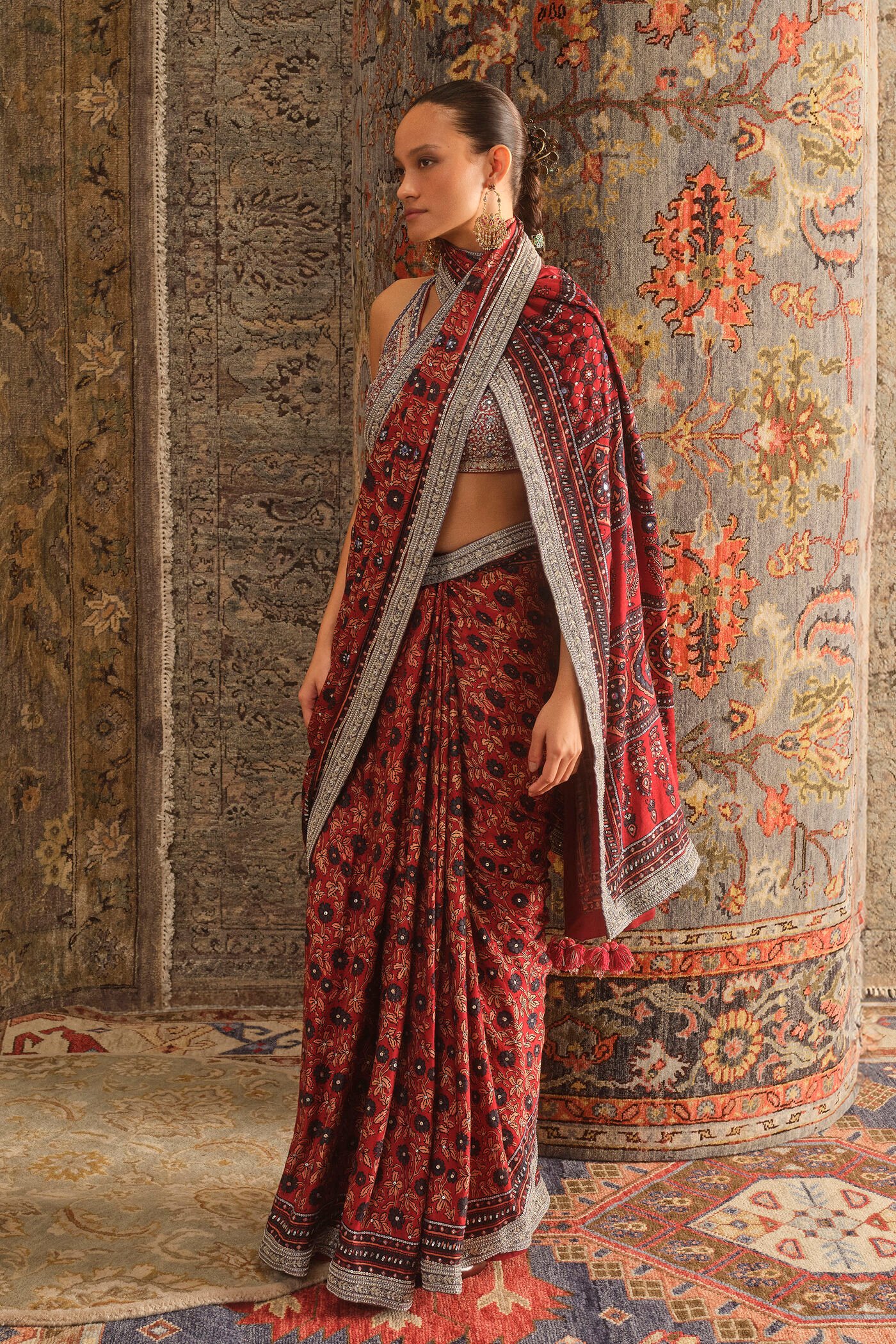 Ajrakh Block Print