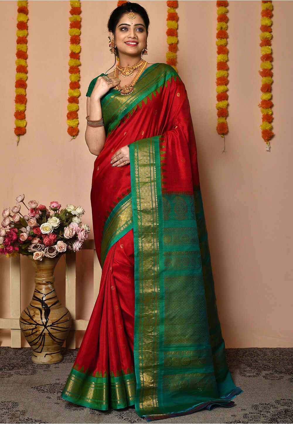Gadwal Heritage Red