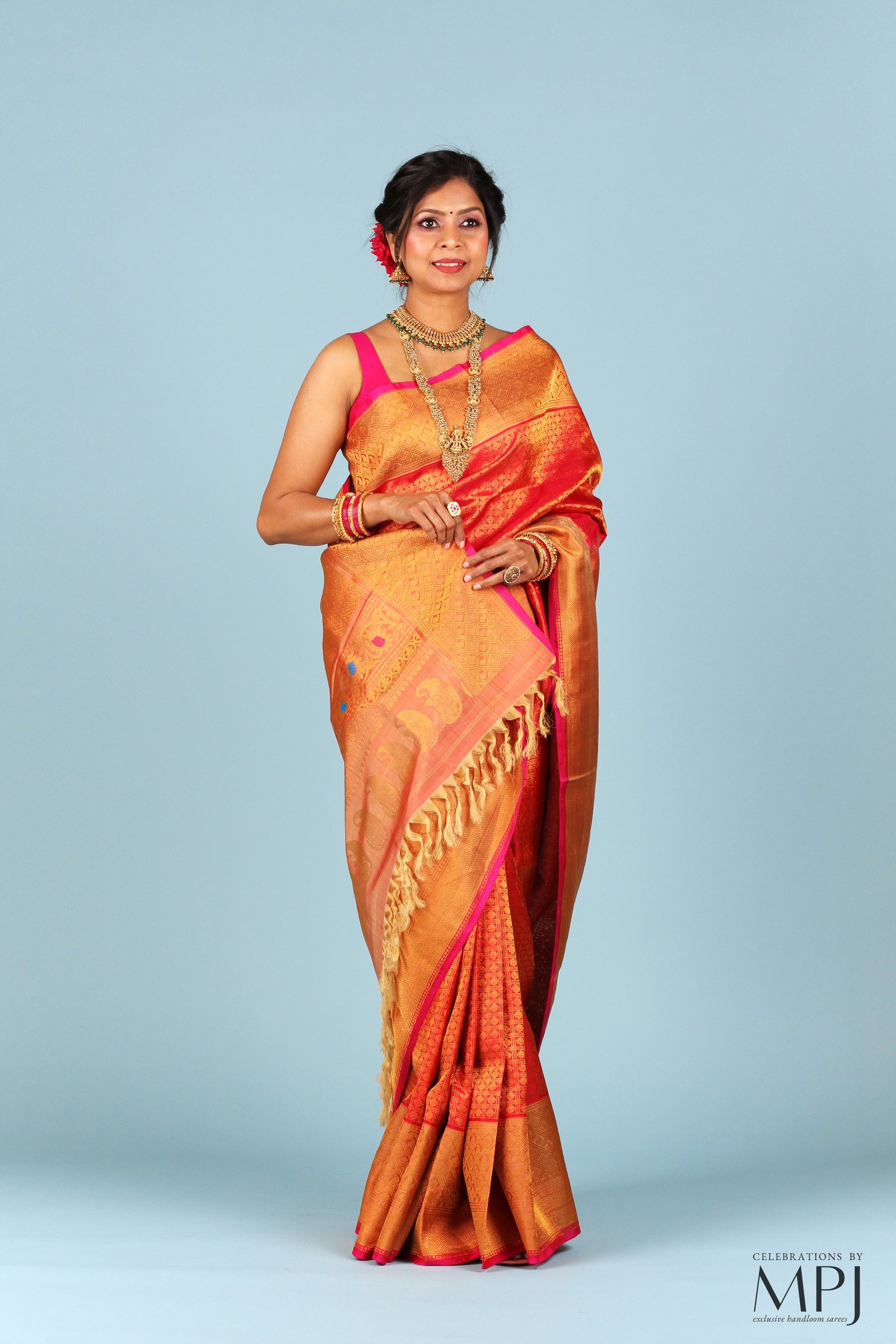 Gadwal Green Silk